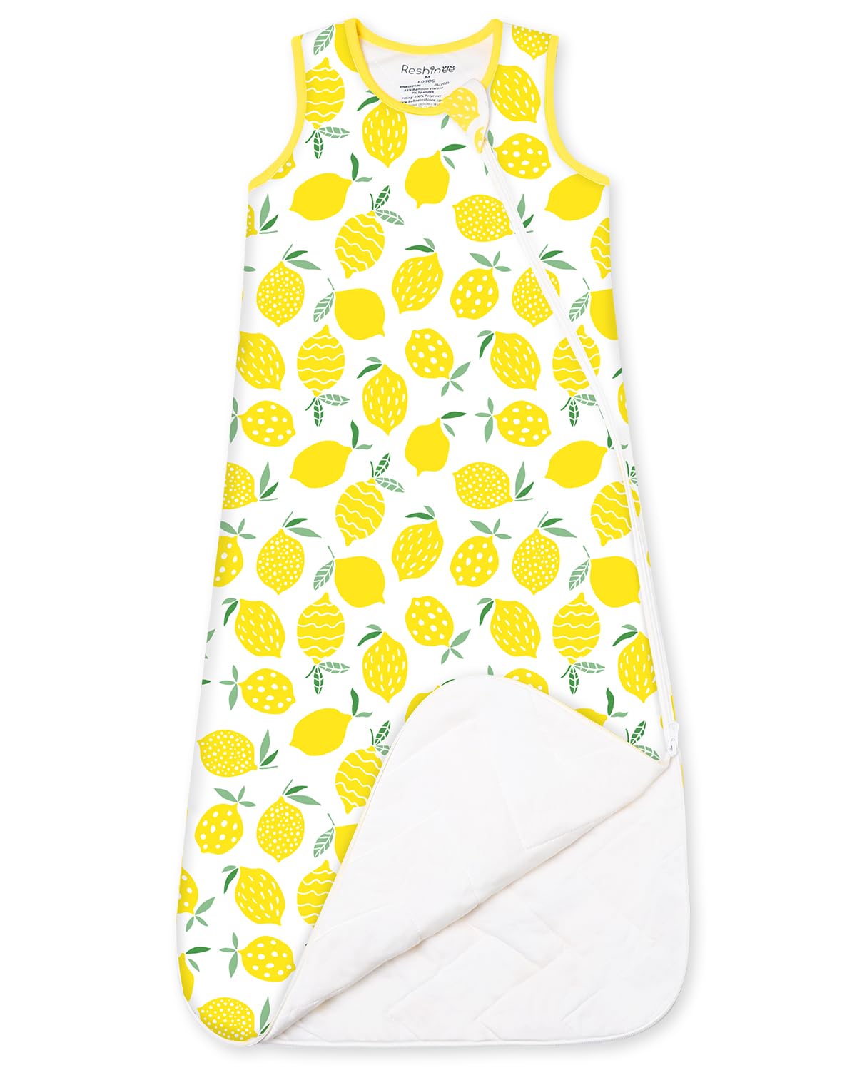 Babee Reshinee sleep sack front view showing cozy bamboo fabric