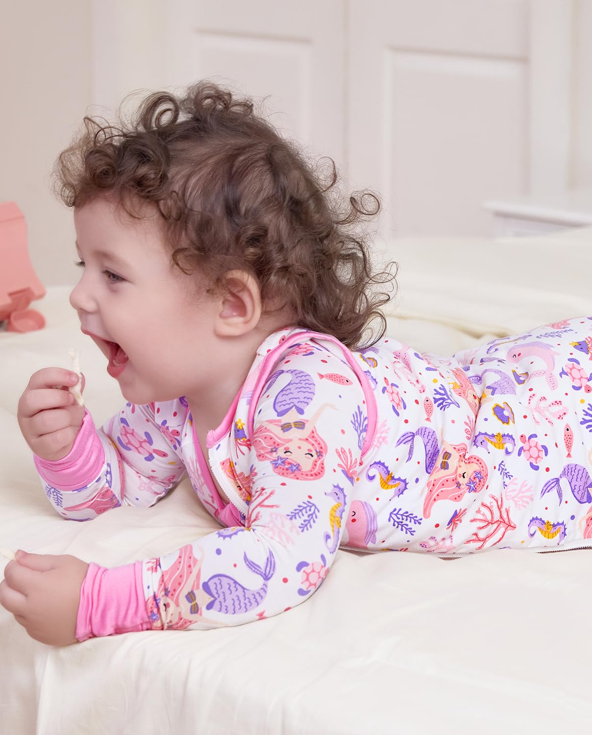 Babee Reshinee sleep sack prints stay vibrant after washes