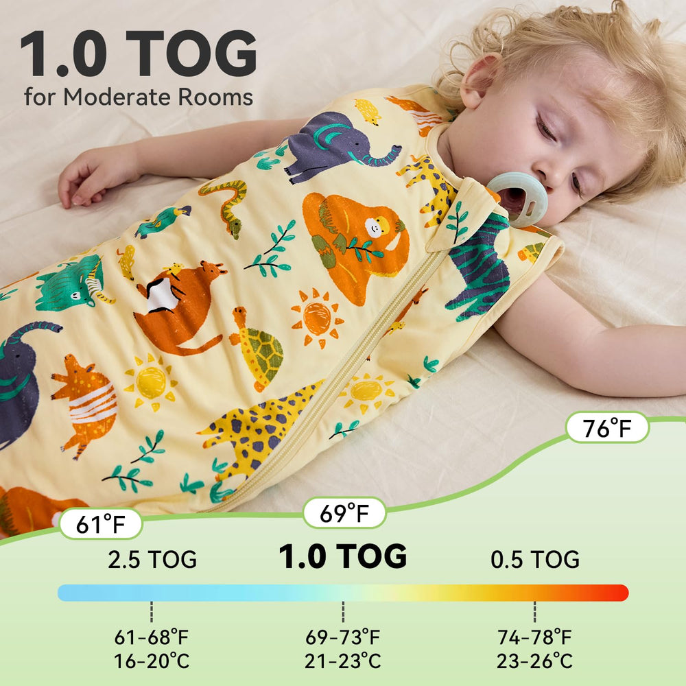 Two-way zipper detail on Babee Reshinee sleep sack for easy changes