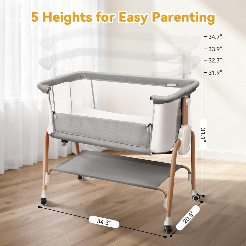 Babehop mattress provides firm ergonomic support for growing little spines