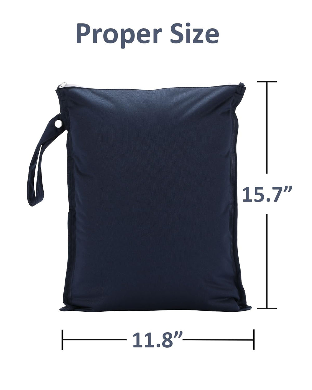 babeine Wet Dry Bag 2Pack diaper and swimsuit storage for travel.