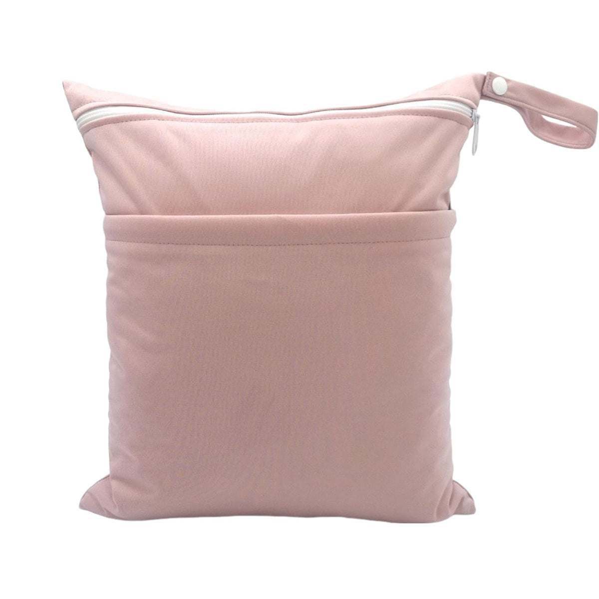 Babeine Wet Dry Bag in Lotus color, folded compact for travel.