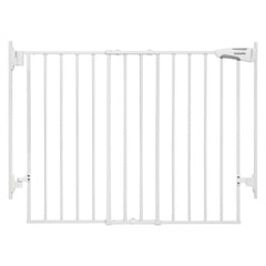 BABELIO 27-45in adjustable gate adapts to doorways and stairs openings.