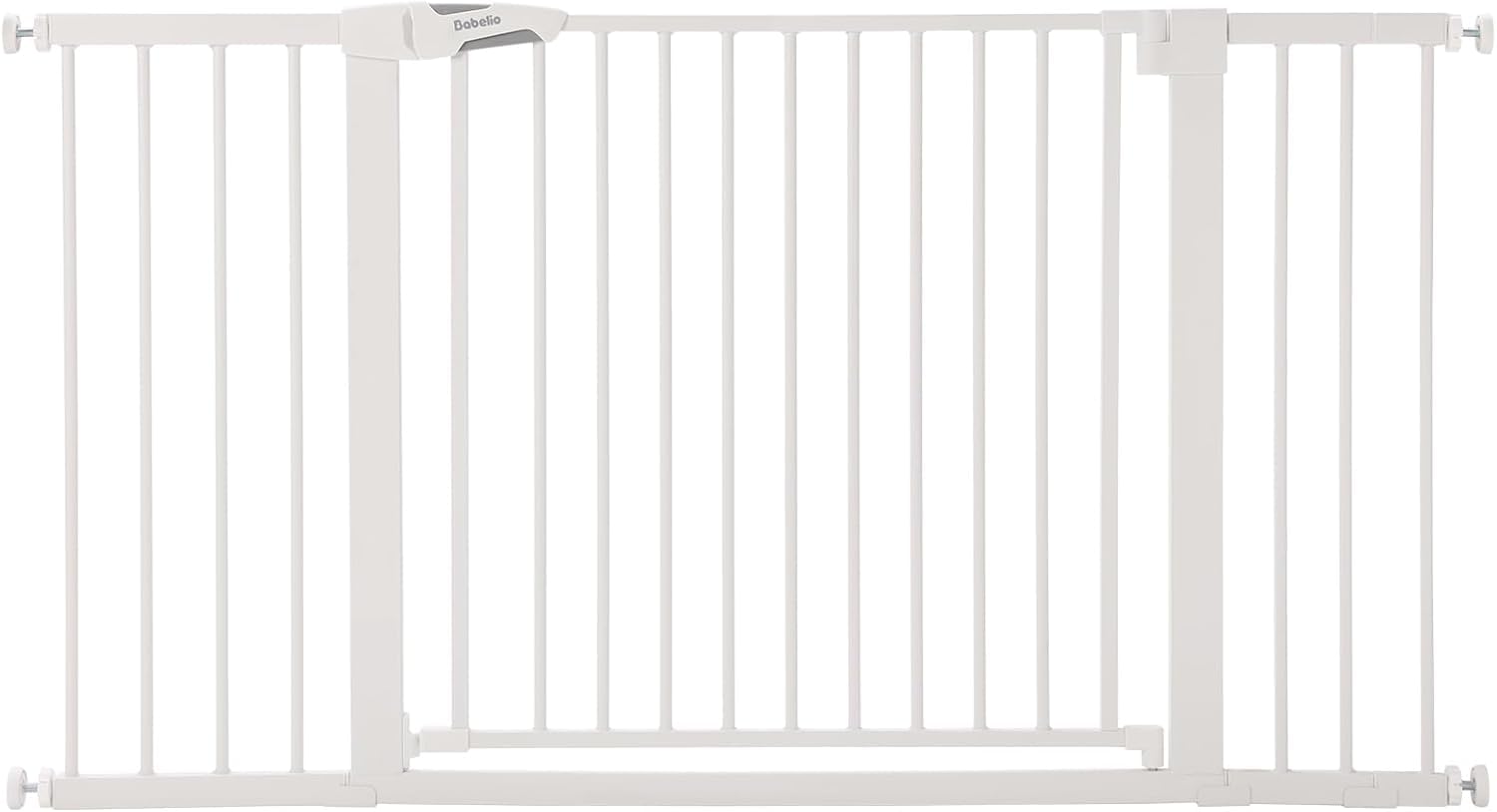 The Babelio 36-57 wide gate fits large openings for kids and pets.