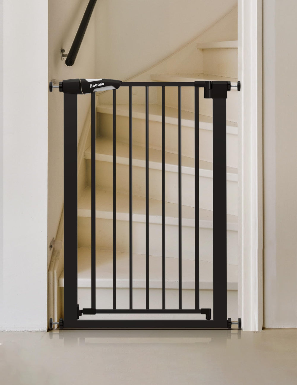 BABELIO 36-inch gate width adjustment from 26 to 28.5 inches.