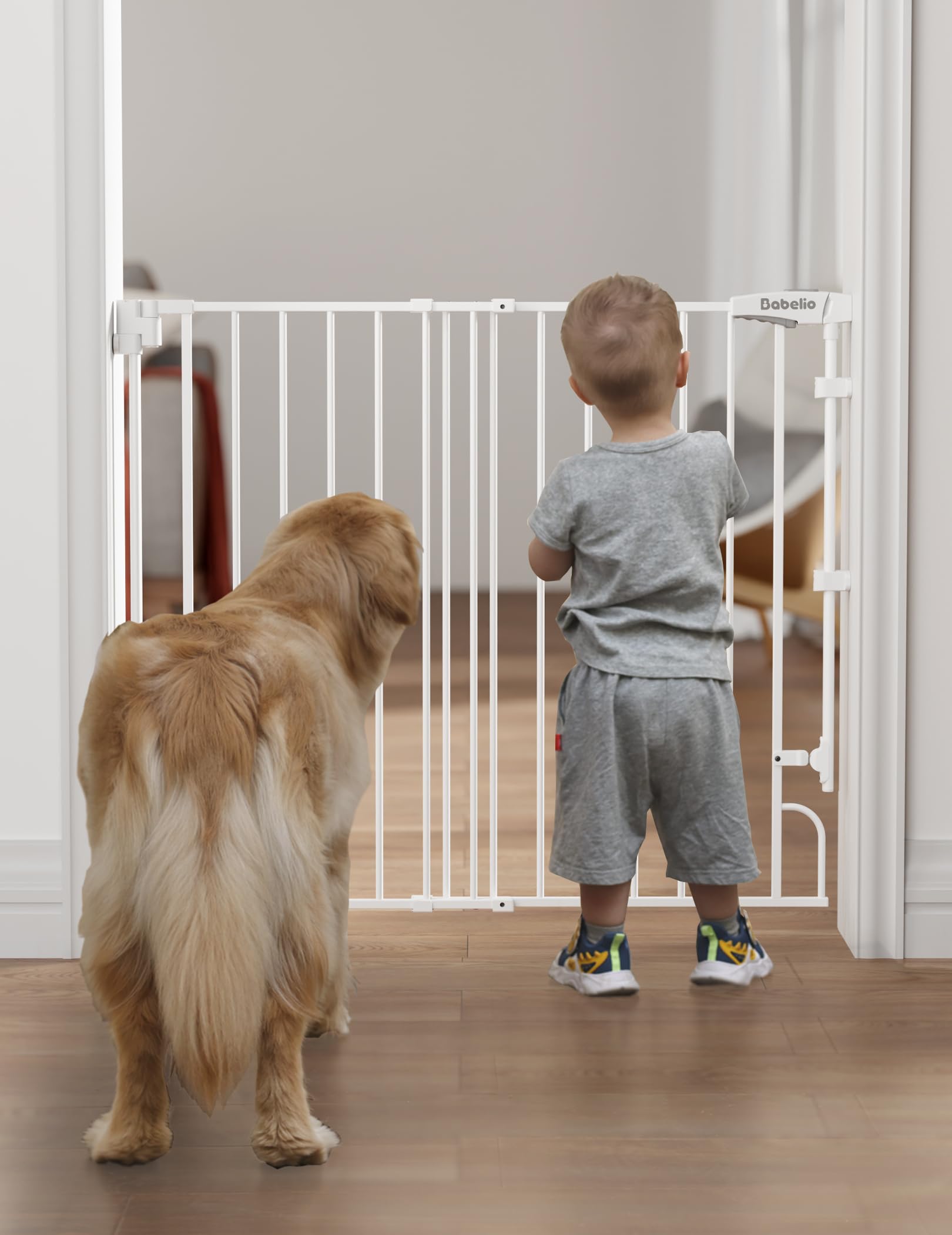 BABELIO All-Steel Durability Gate delivers lasting performance for busy homes.