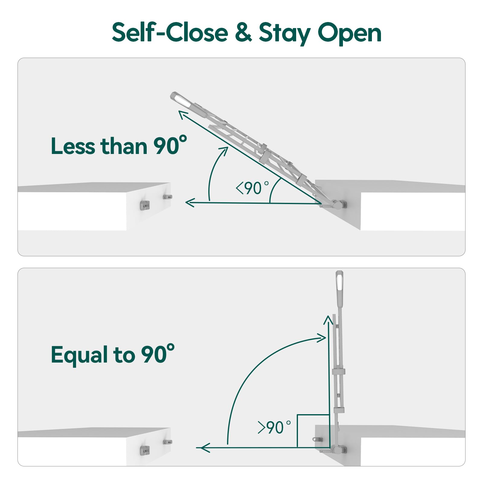 BABELIO gate auto-close feature helps keep the space secure.