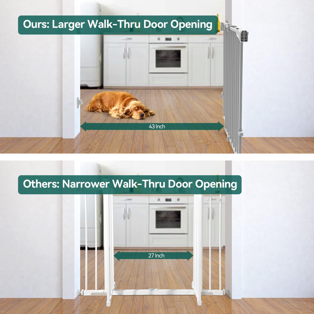 BABELIO no-threshold design, smooth doorway passage for families and pets.