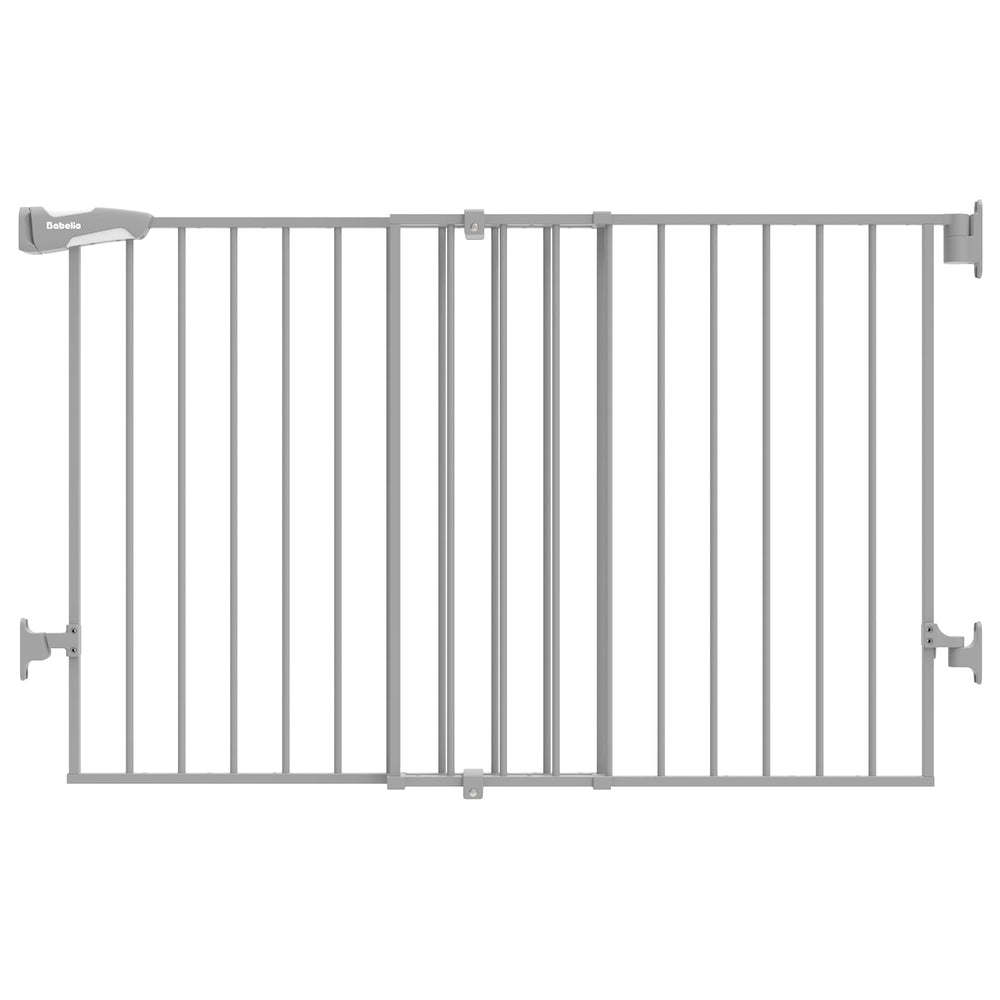 BABELIO gate with extended width for large stairs and doorway openings