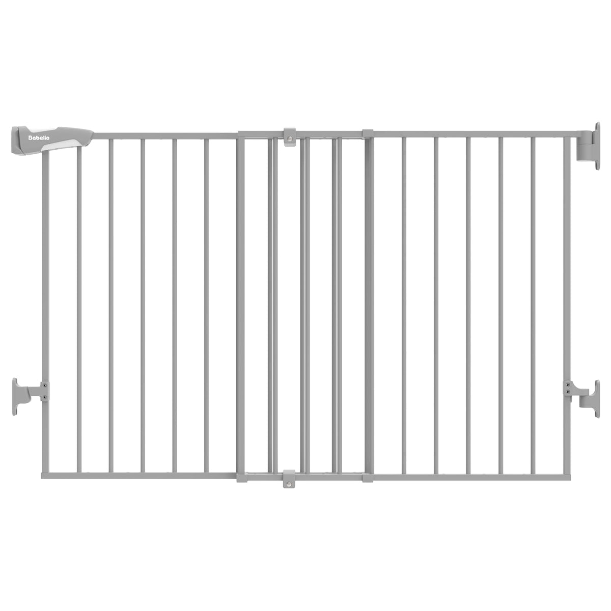 BABELIO gate with extended width for large stairs and doorway openings