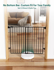 BABELIO gate features one-handed operation for easy doorway passage.