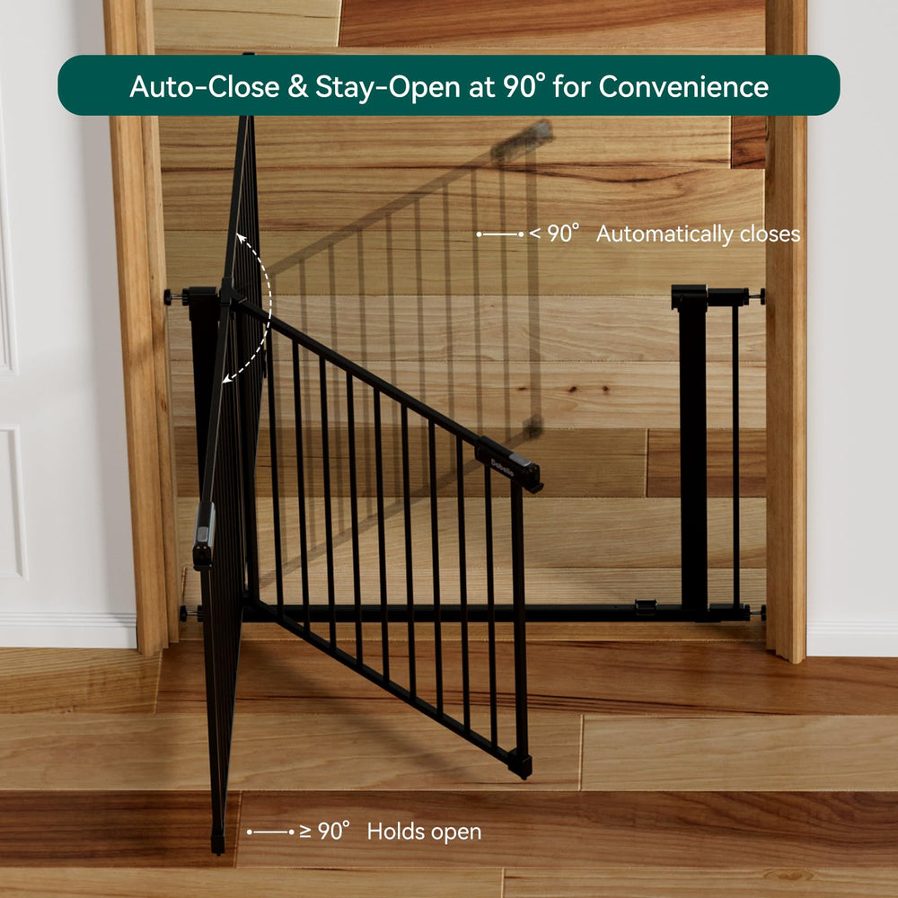 BABELIO stair banister option with Y-spindle rods for stairs