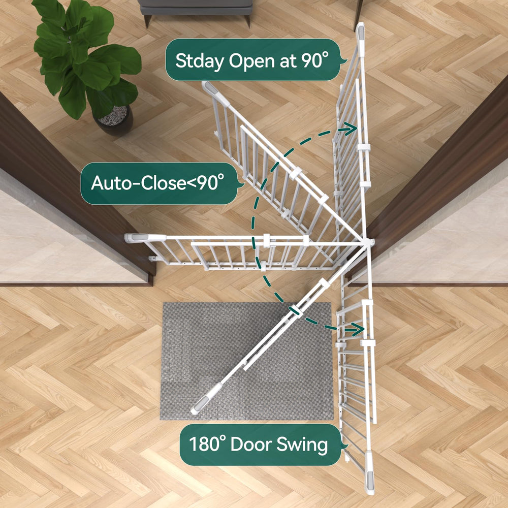 BABELIO Babelio Baby Gate stair top mount for stable safety at stairs
