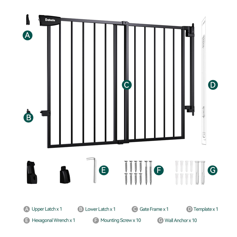 BABELIO black-finish complements modern interiors while remaining durable.