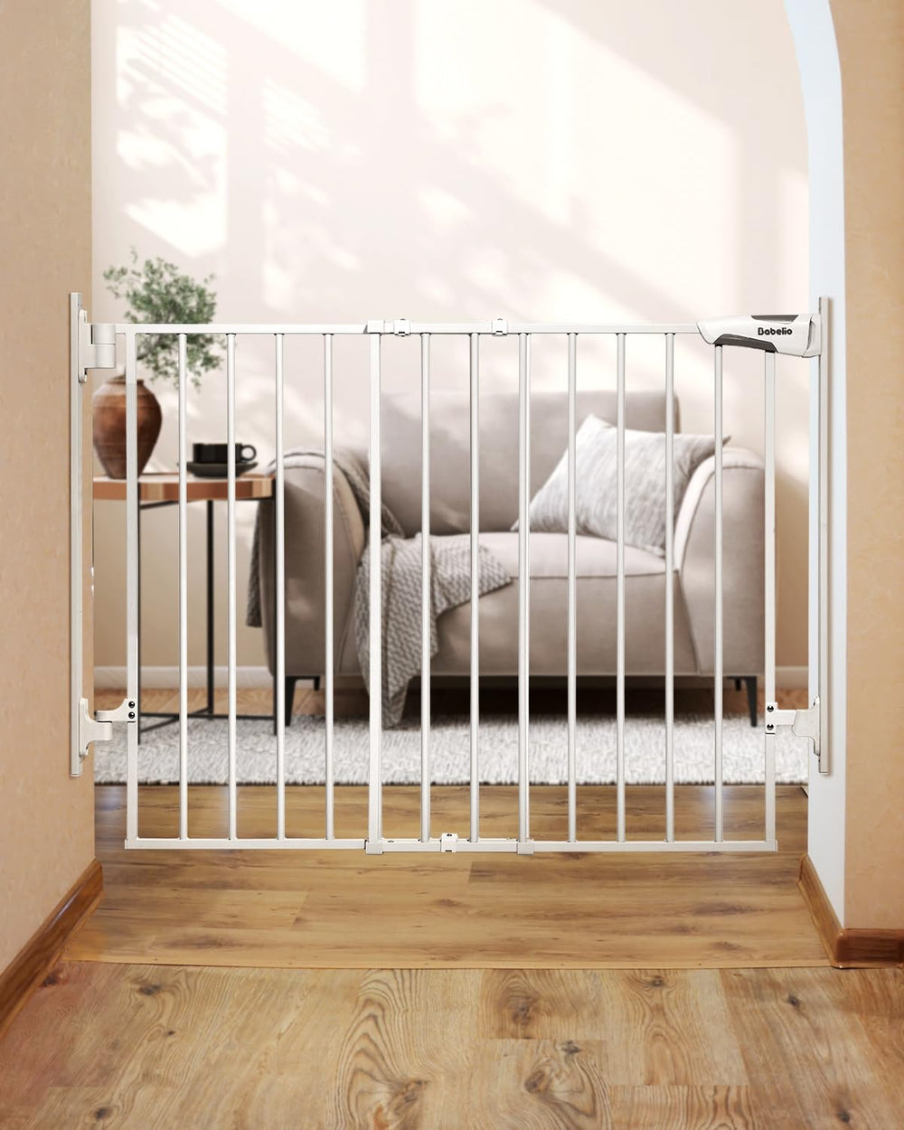 BABELIO child-safe certified gate provides reliable protection for curious kids.