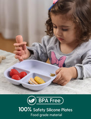 BABELIO dishwasher-safe plate ready for quick cleanup after meals.