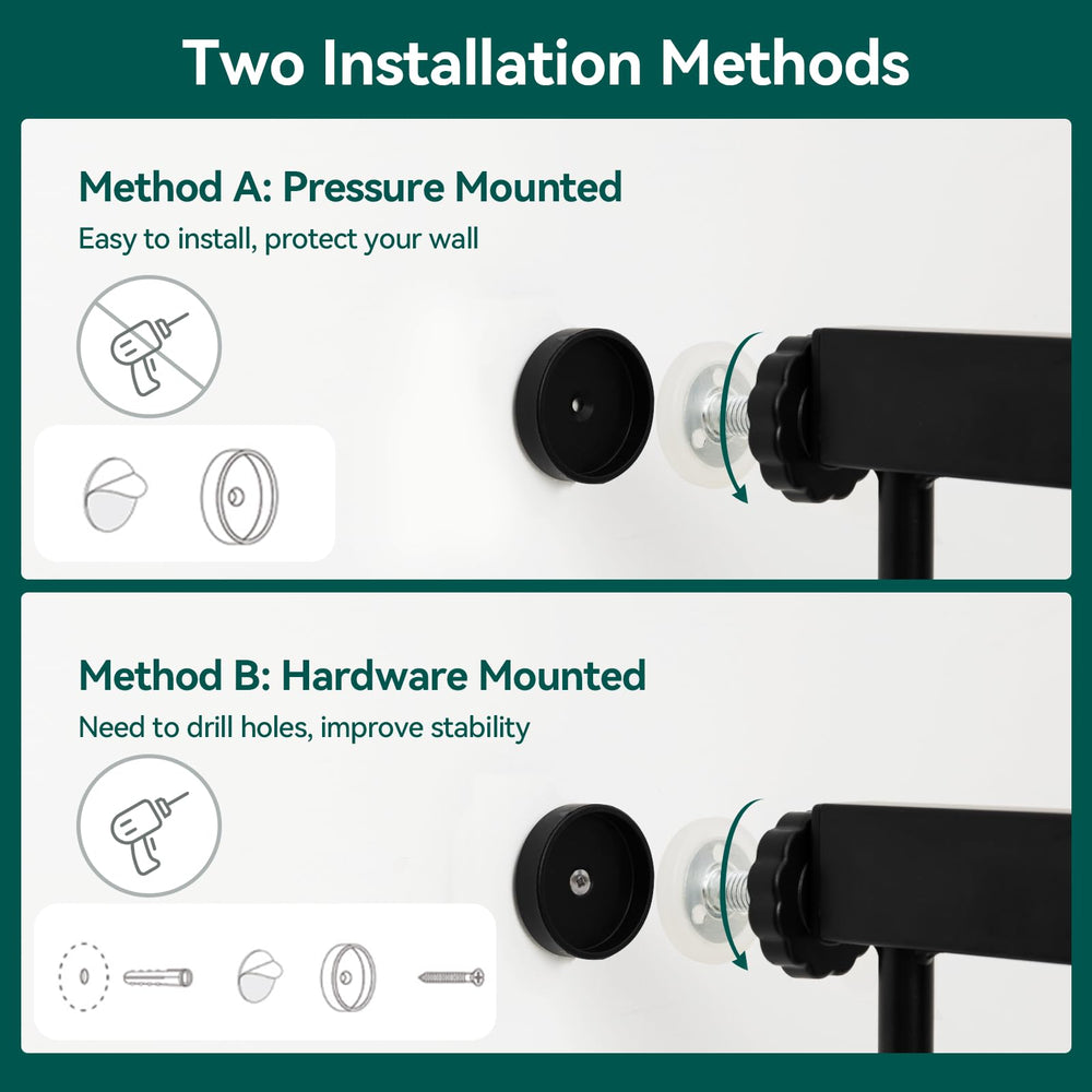 BABELIO double-lock safety design helps keep curious little climbers out.