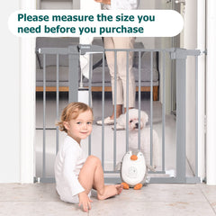 Extra-wide opening accommodates larger play spaces for babies and dogs.
