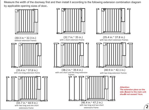 BABELIO gate in use with a baby and pet shows versatile everyday use.