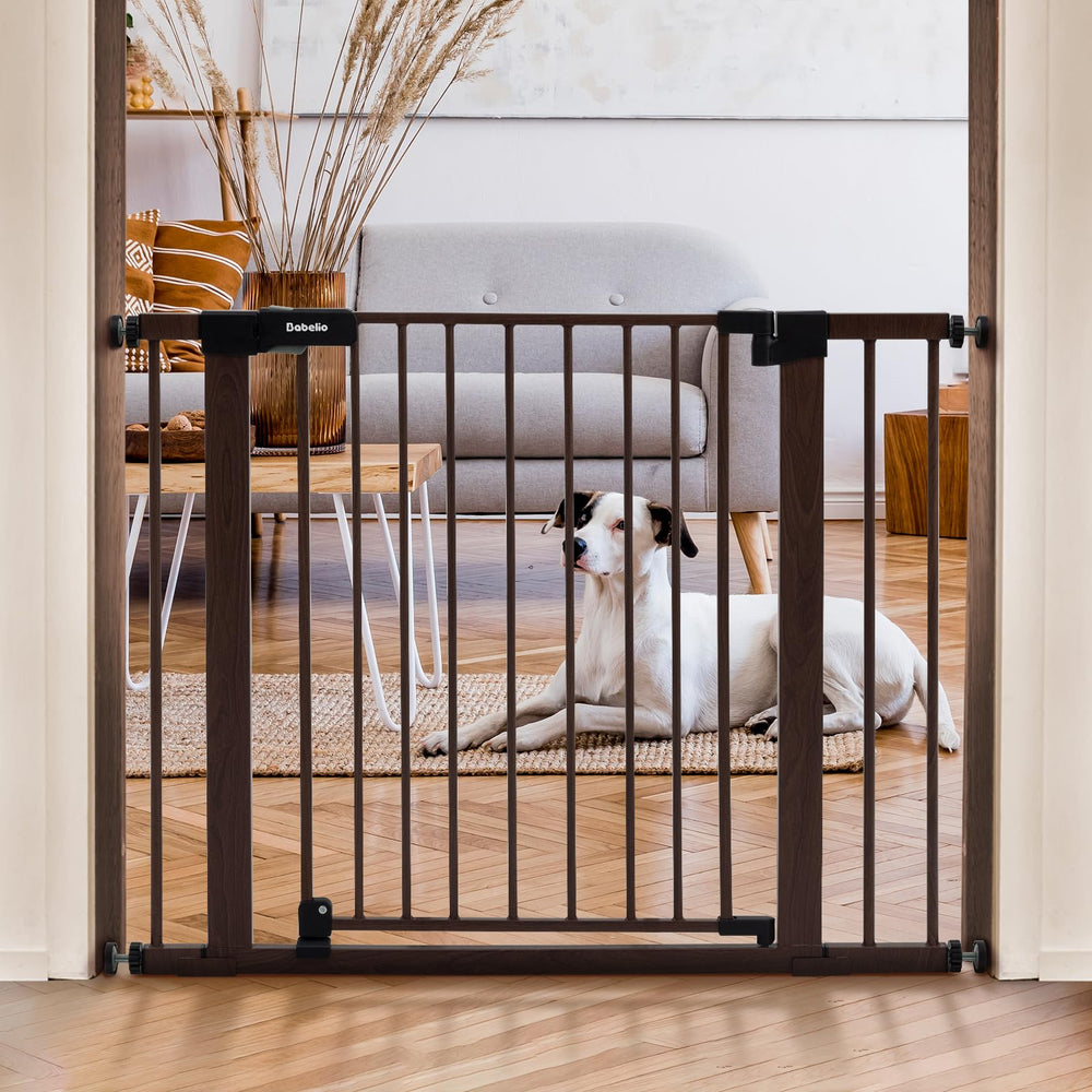 BABELIO gate auto-close feature in action supports hands-free doorway passage