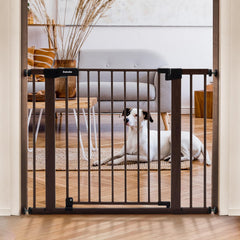 BABELIO gate auto-close feature in action supports hands-free doorway passage