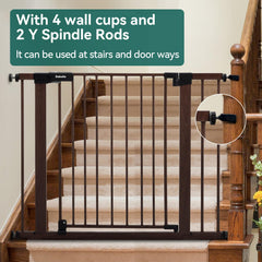 BABELIO gate includes wall protectors to prevent wall damage during installation