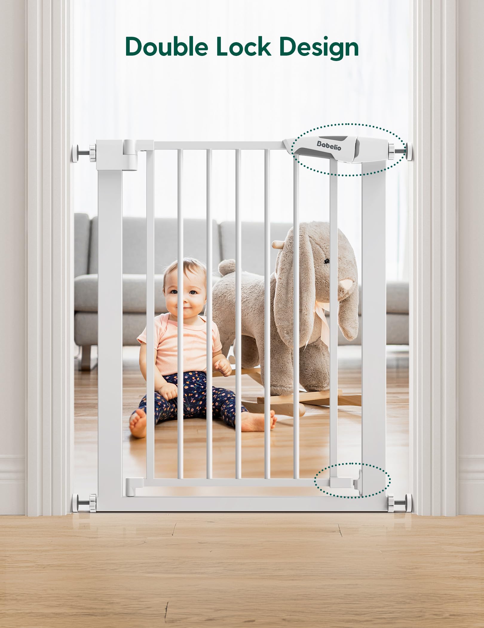 BABELIO one handed operation ideal for parents and hugs