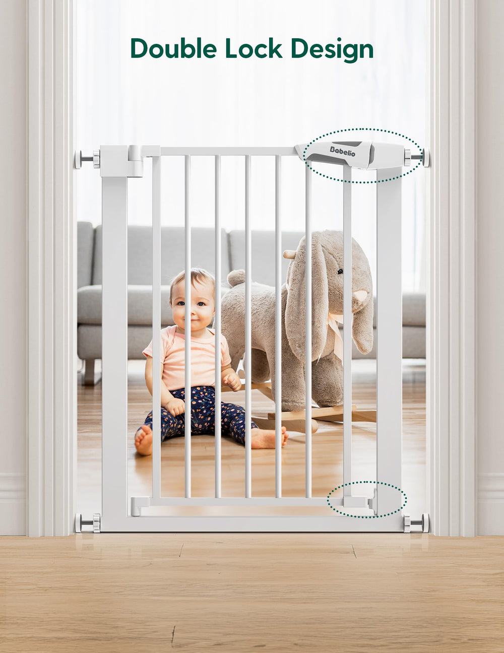 BABELIO one handed operation ideal for parents and hugs