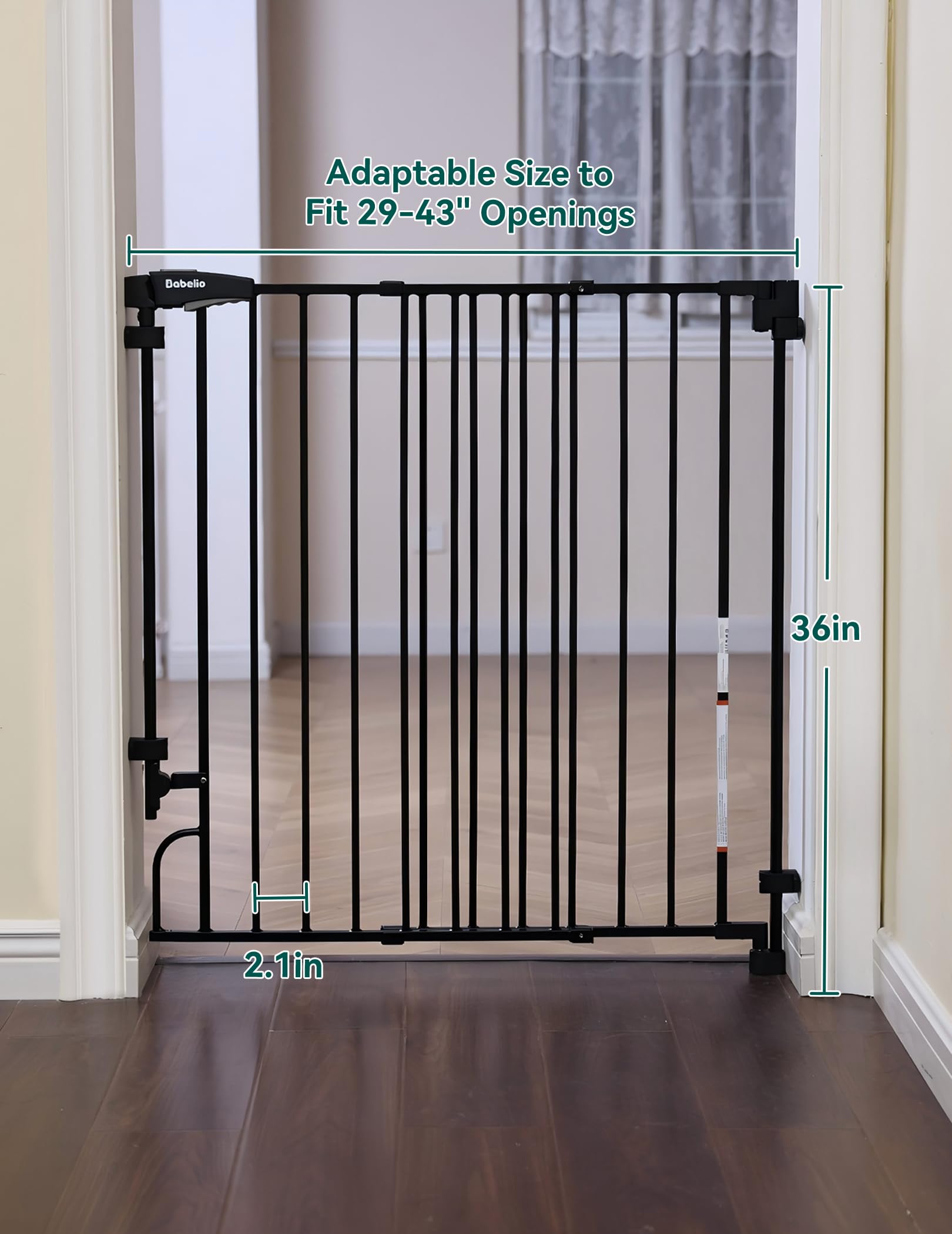 Babelio modular frame removes quickly for storage
