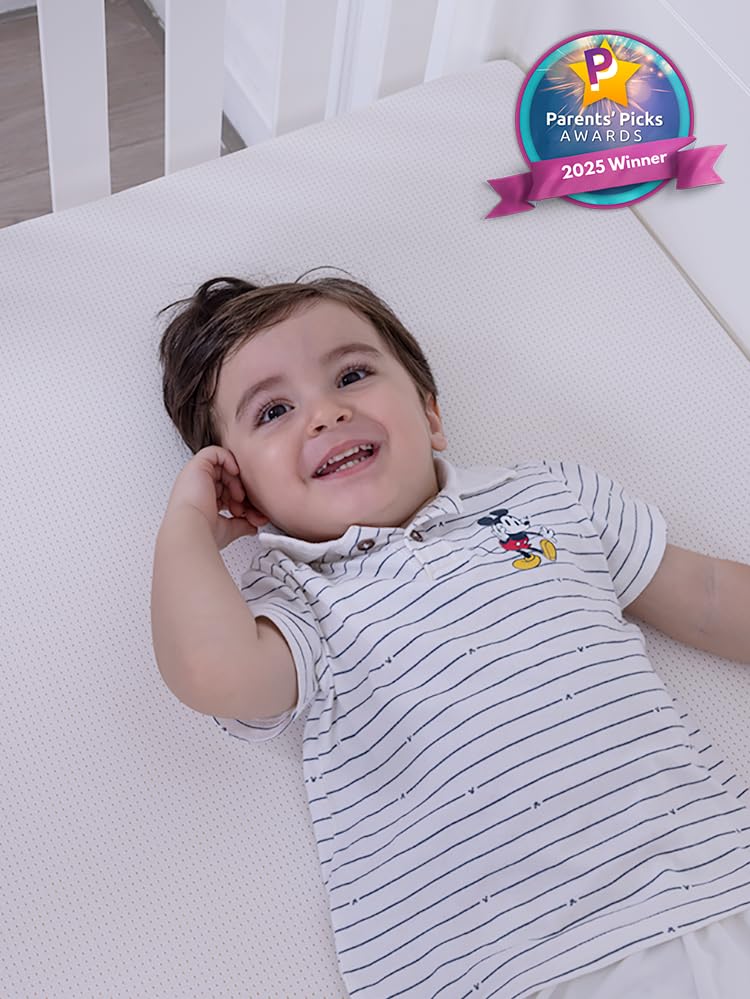 BABELIO soft snug-fit topper offering a gentle sleeping surface for toddlers