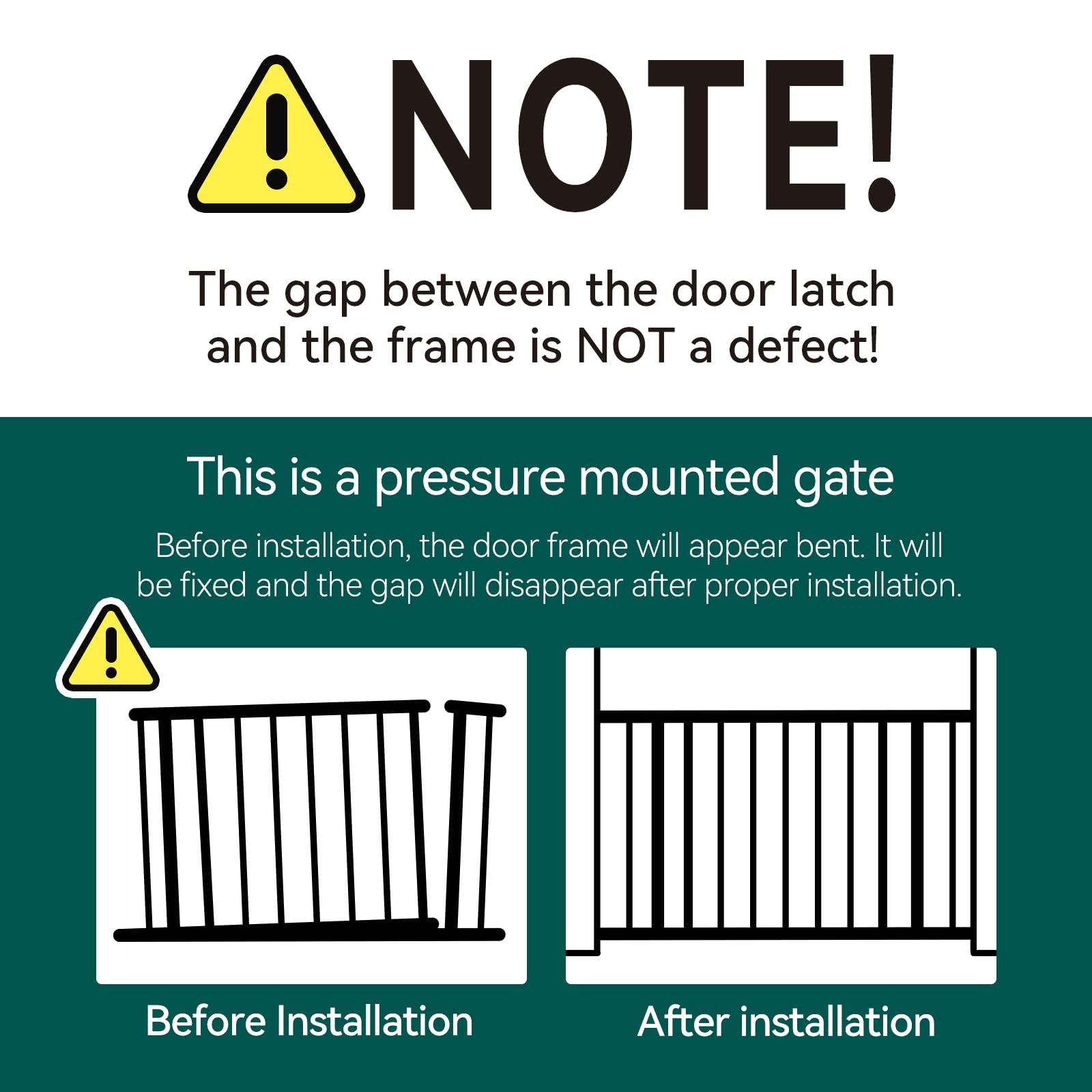 BABELIO gate for stairs and doorways keeps children contained