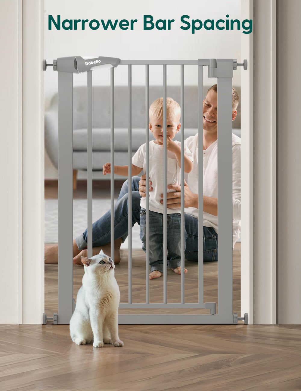 BABELIO two-way swing gate suits busy households needing flexible access