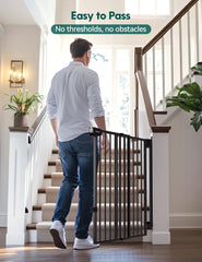 BABELIO walk-through doorway provides a large opening for easy passage.