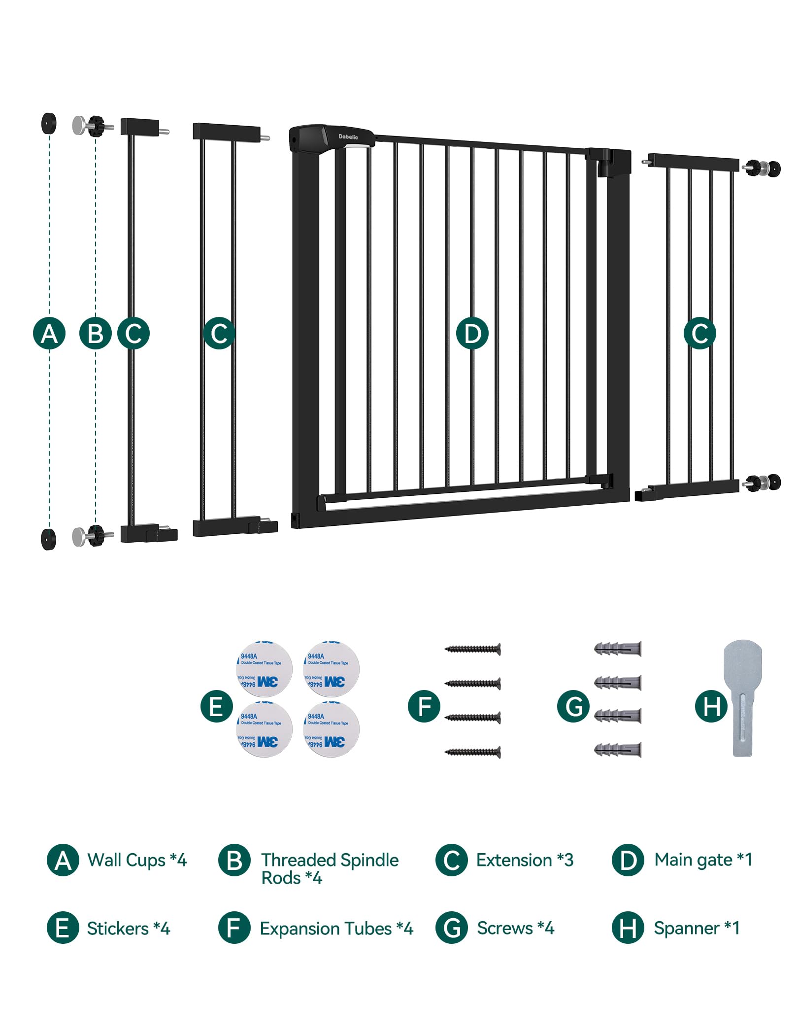 BABELIO wall protectors guard door frames