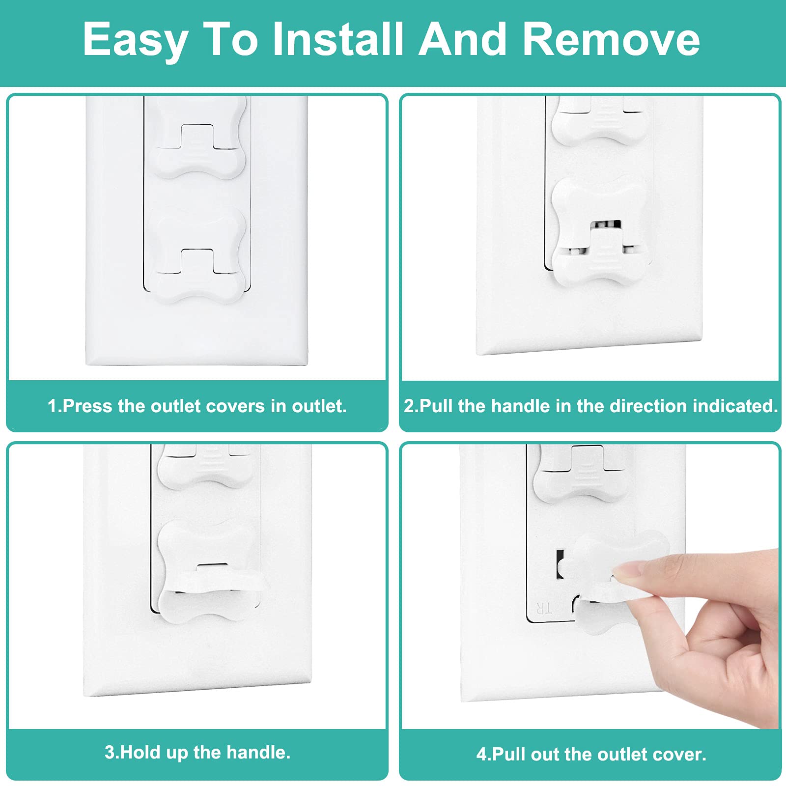 Babepai affordable outlet covers for home, office, or travel