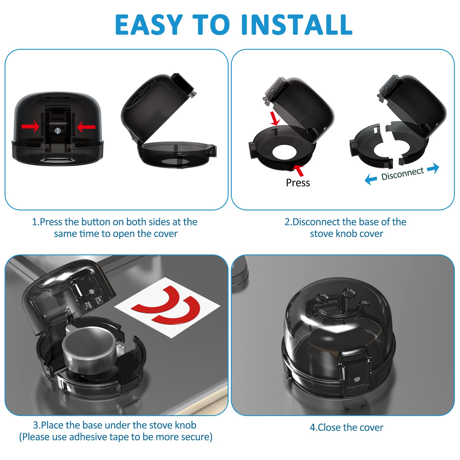 Babepai childproof stove in use in a family kitchen