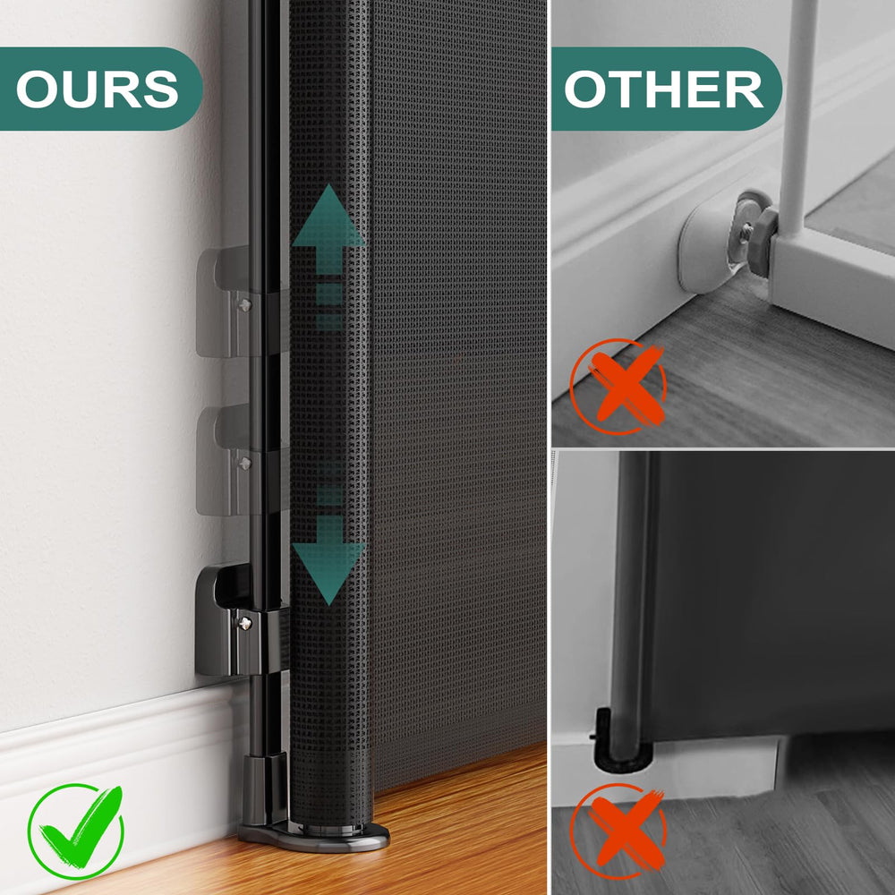 Babepai dog-gate mode creates a safe space for pets and kids.