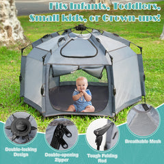 Babepai playpen in indoor and outdoor use for versatile play