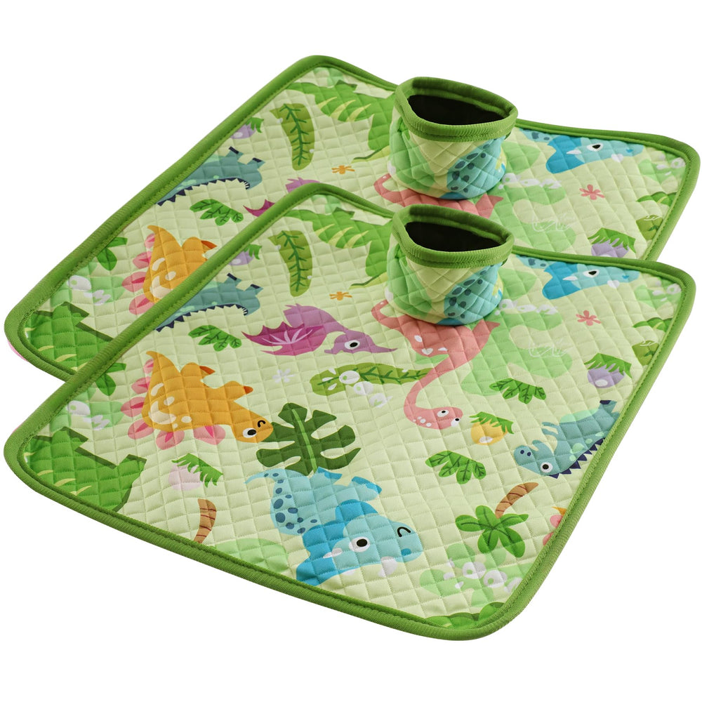 Babepets car seat protector 2-pack guards leaks during potty training in cars.