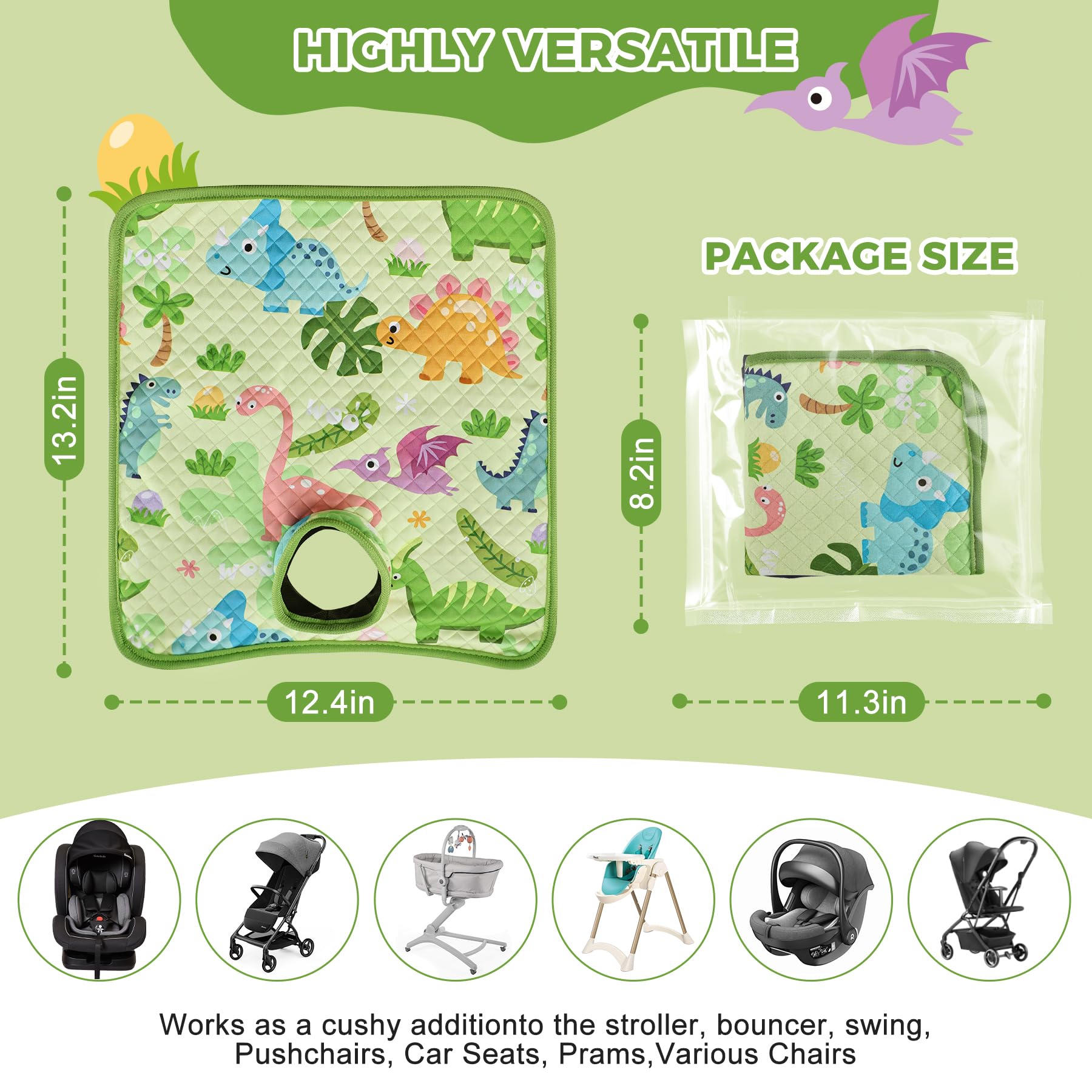 Babepets harness-compatible car seat cover fits most seats safely.