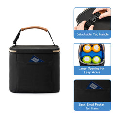 BABEYER Bottle Bag with detachable handle makes stroller trips easier.