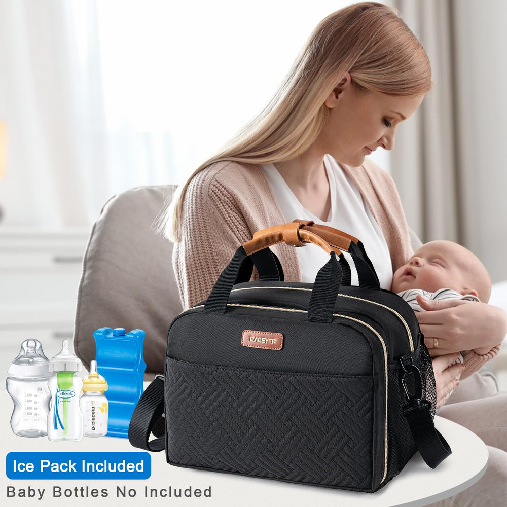 BABEYER bag includes adjustable strap for cross-body carry