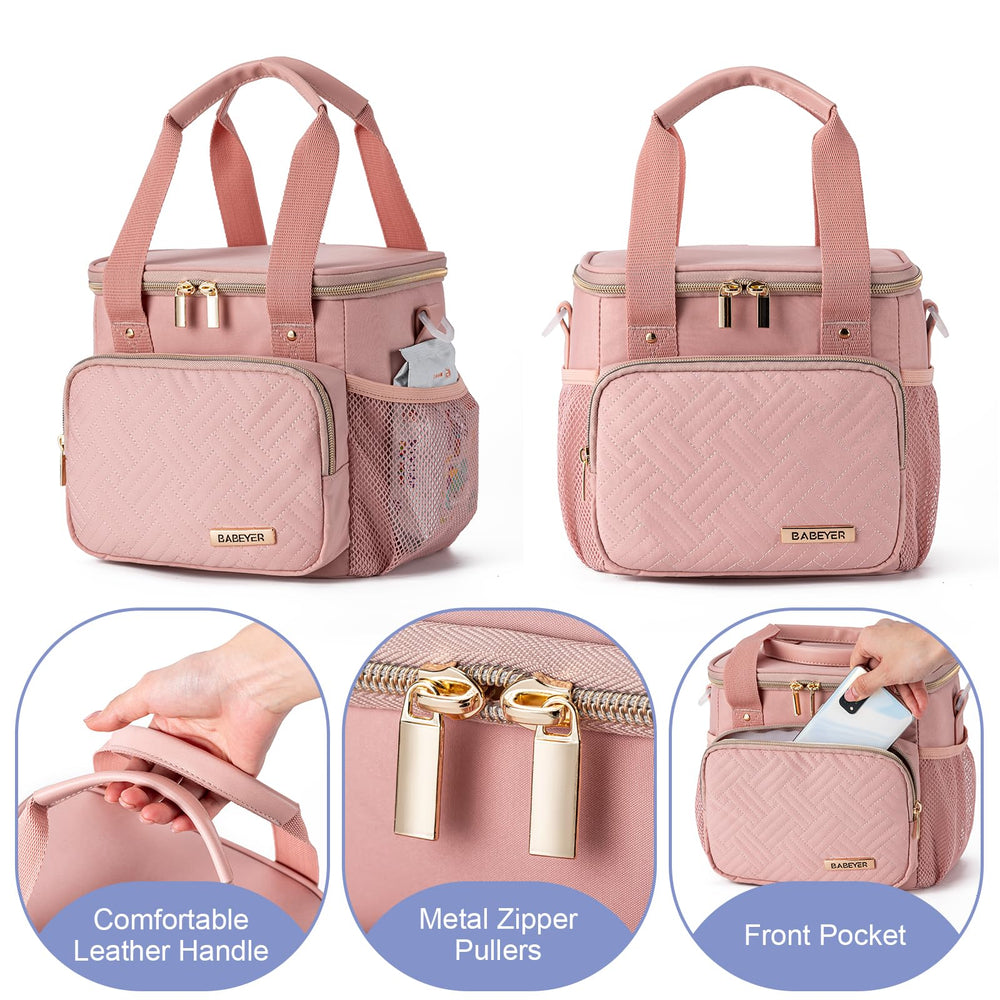 BABEYER durable fabric and zipper ensure everyday use and easy cleanup
