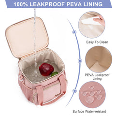 BABEYER ice pack interior keeps milk cool for hours during commutes