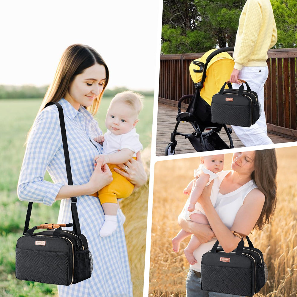 BABEYER bag features waterproof lining and wipe-clean interior
