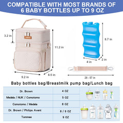 BABEYER leakproof interior prevents spills and wipes clean in seconds