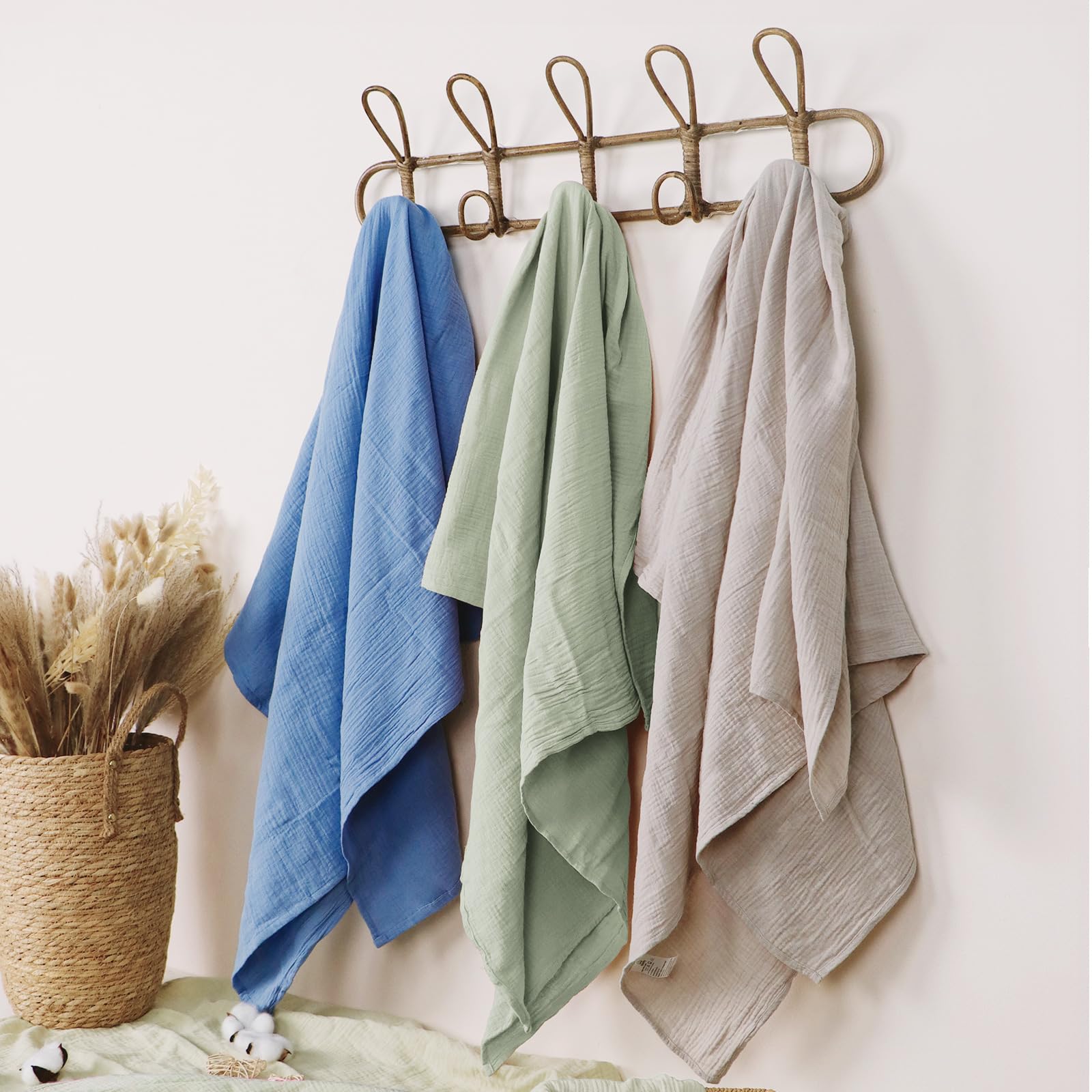 Durable Babify muslin resists wear after multiple washes while staying soft.