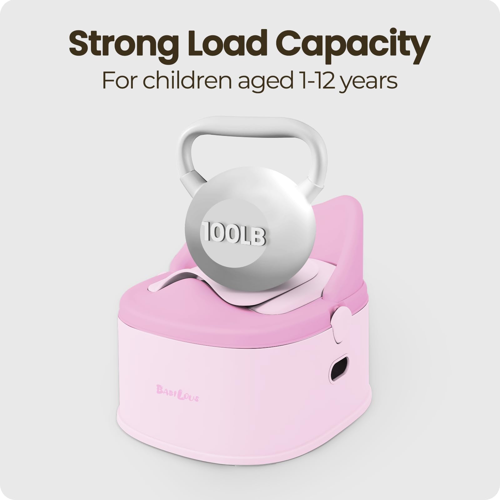 Babilous kids step stool helps reach sinks for brushing teeth.