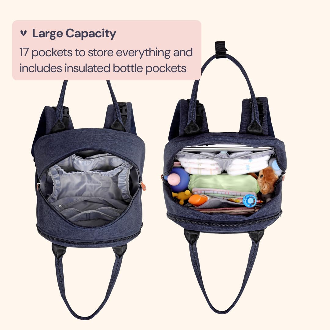 BabbleRoo insulated bottle pockets keep drinks at safe temperatures for feedings