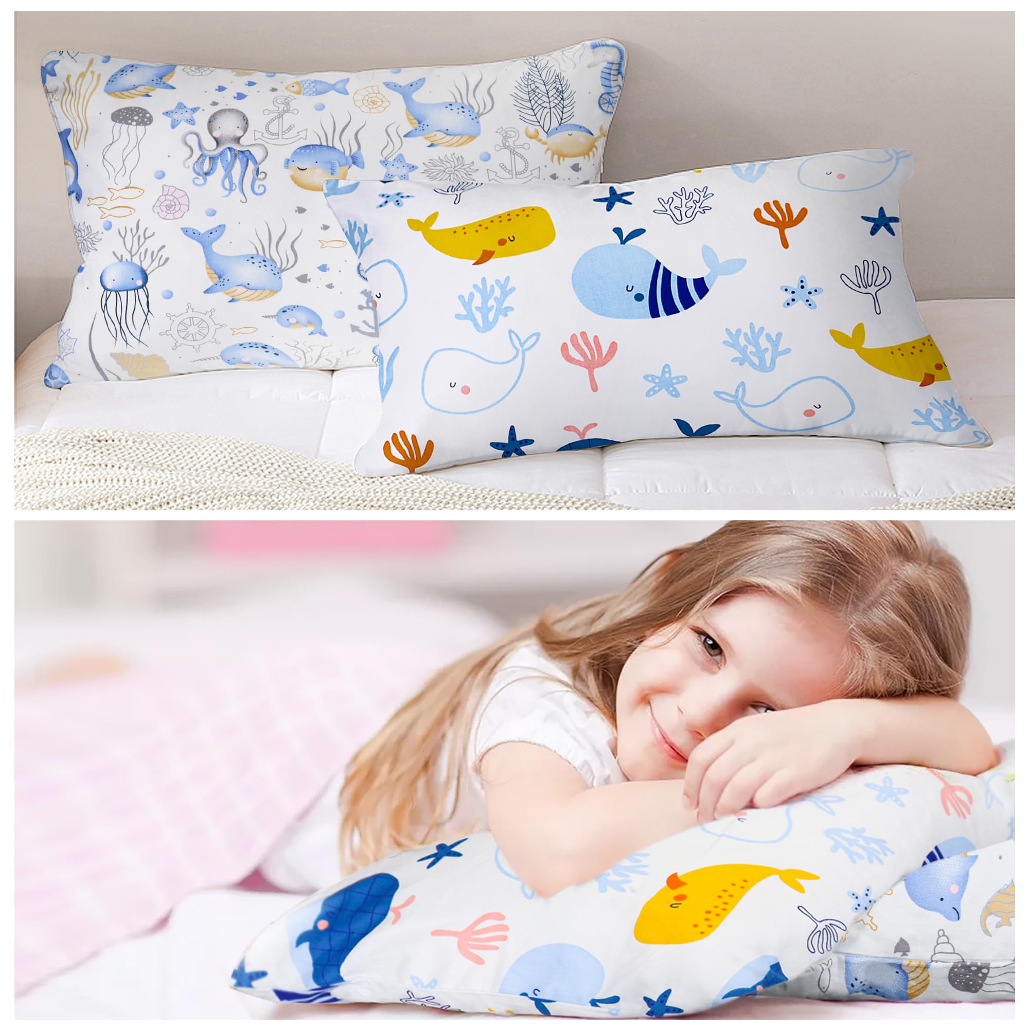 Baby Amabc 13x18 pillow case with envelope closure for safe sleep